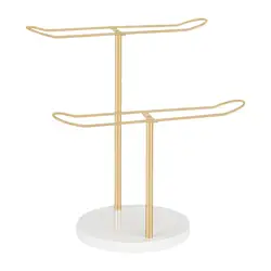 Headband Holder Organizer Metal Jewelry Display Rack for Hairband Hair Accessories Hair Hoop Hairband Display Stand Storage Rack