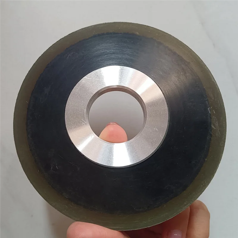 HLZS-PSX Diamond Grinding Wheel Corundum Silicon Carbide Bakelite Sawtooth Alloy Grinding Disc 125X32x10x1mm 320