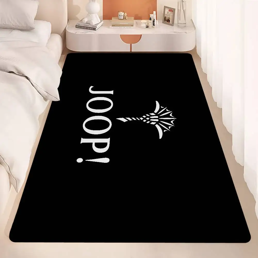 Alfombra divertida con estampado de J-Joop para pasillo, lavable, antideslizante, para sala de estar, sofá, sillas, cocina, alfombra para el área del pasillo