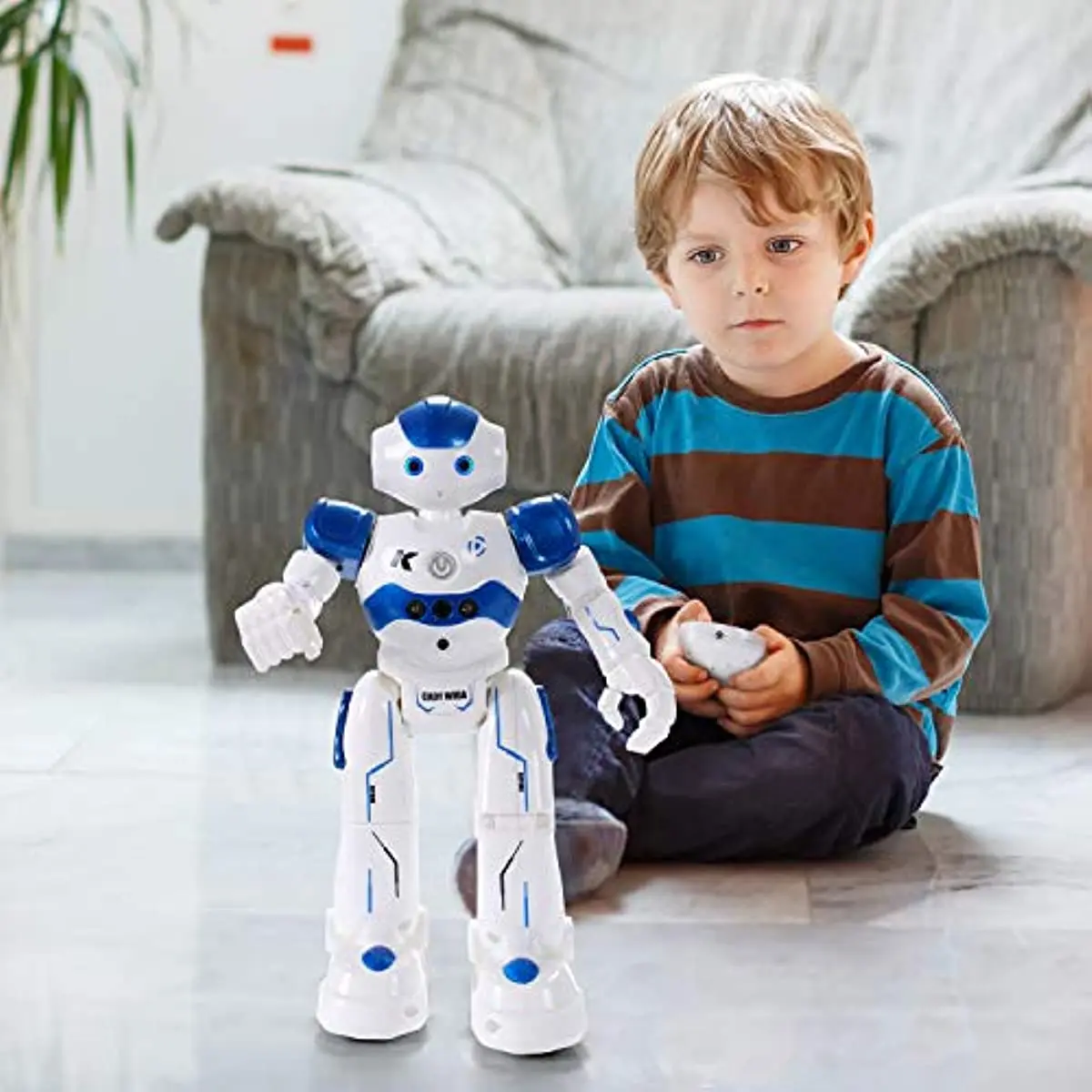 RC Robot Toy for Kids, Intelligence Gesture Sensing, Remote Control Robots Program, presente de aniversário para meninos e meninas, envelhecido 3, 4, 5, 6, 7