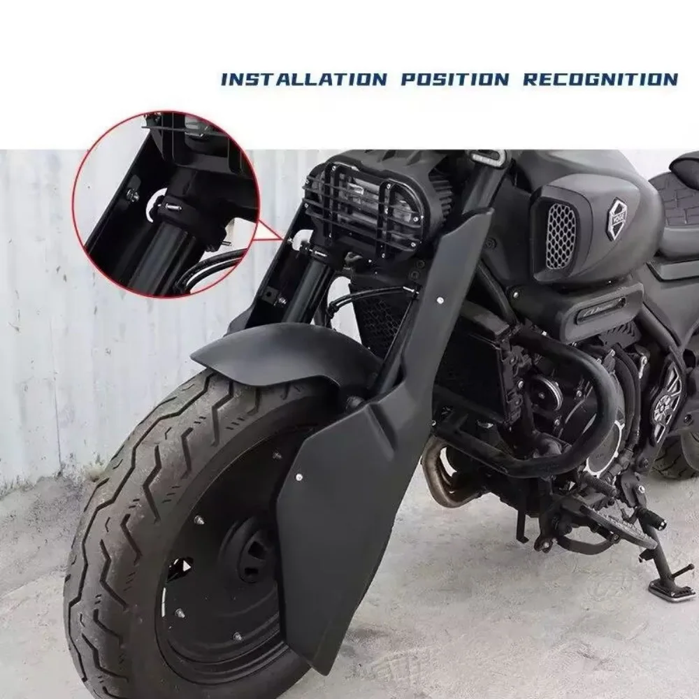 Custom Rear Shock Absorber Trim Cover For VOGE CU525 525CU, Upgrade Rear Suspension Look Mod Parts