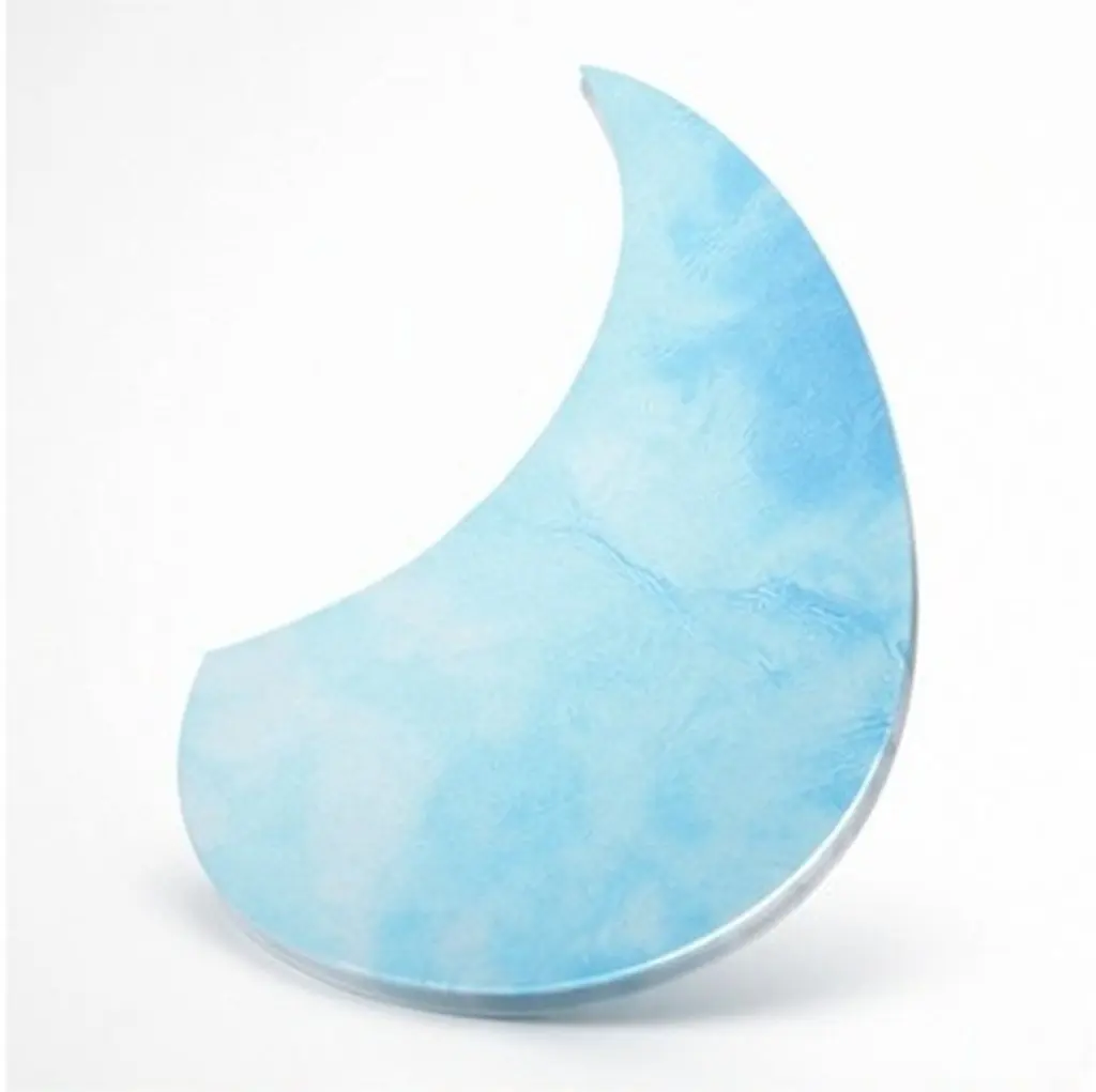 Guitar Acoustic Scratch Plate Comma Shape Guard Pickguard for Folk Electric Protection