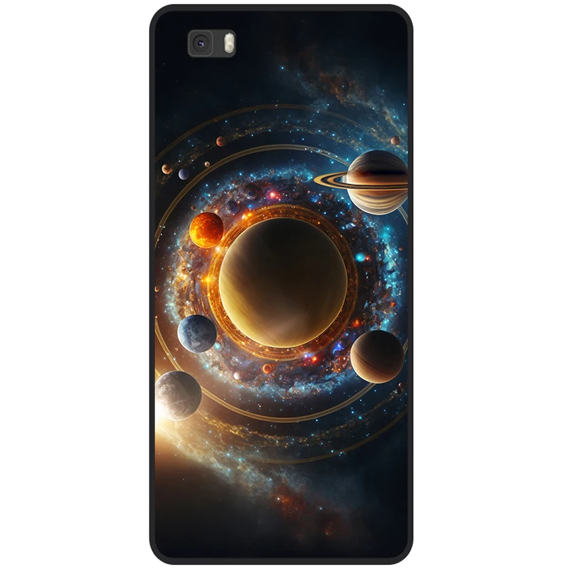 For Huawei ALE-L21 Funda For Huawei P8 Lite 2015 Case Cover Black TPU Silicone For Huawei P 8 Lite Phone Shell P8Lite 2015 Back