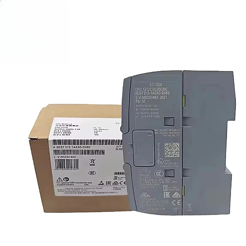 New Compact CPU Module PLC S7-1200 S7 1200 PLC Programming Controller 6ES7212-1AE40-0XB0