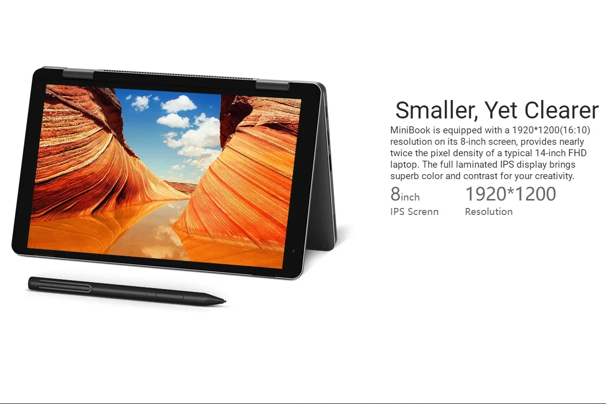2024 CHUWI MiniBook 8 Inch 8inch N100 16GB RAM 512GB 1TB 2TB SSD