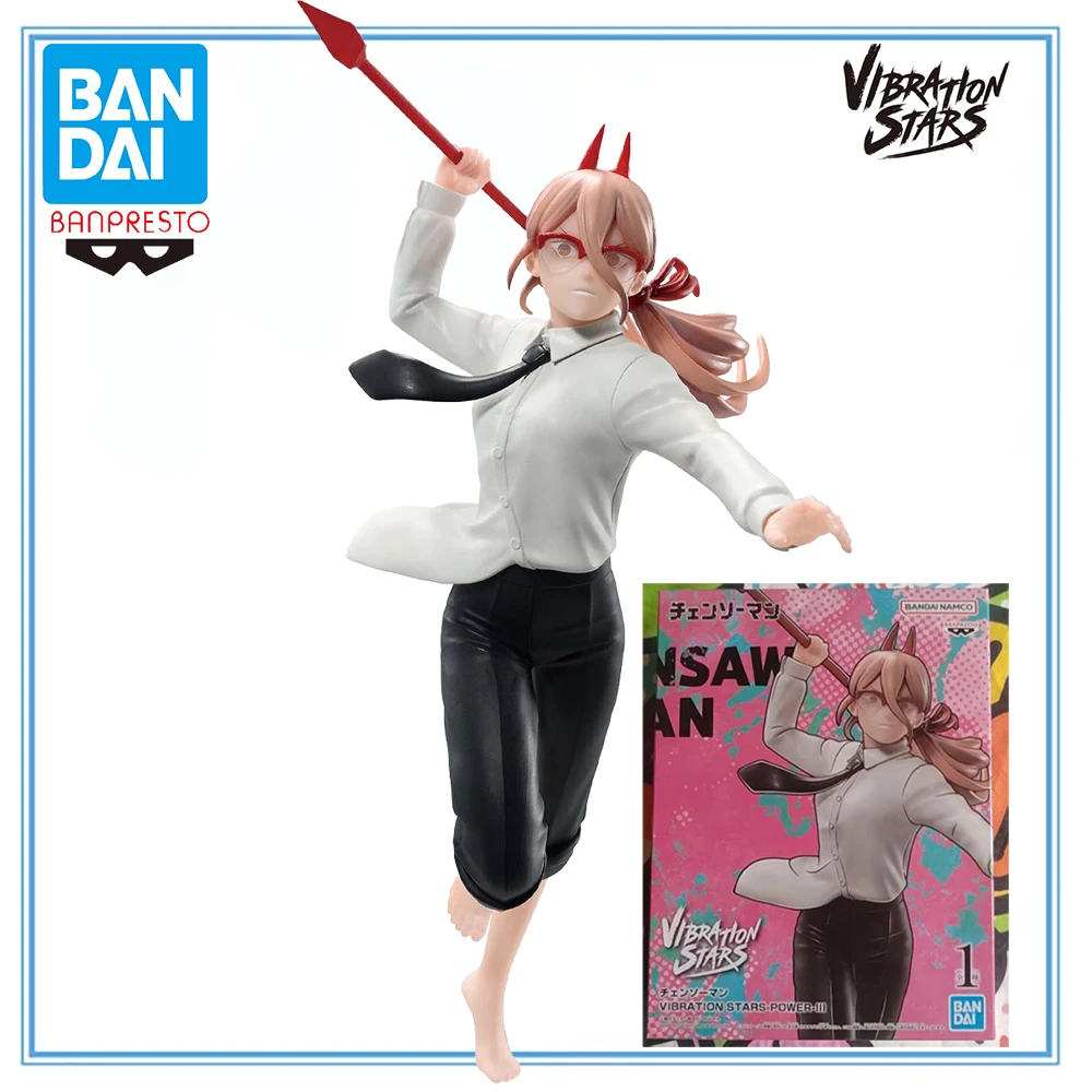 

100% Original in Stock Bandai Spirits BANPRESTO Vibration Stars Chainsaw Man Power Anime Figure Collection Series Garage Kit