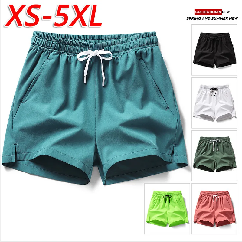 Quick Drying Shorts, Men's and Women's Same Loose and Thin Three Part Pants, Trendy Brand Couple Fashion Sports Pants