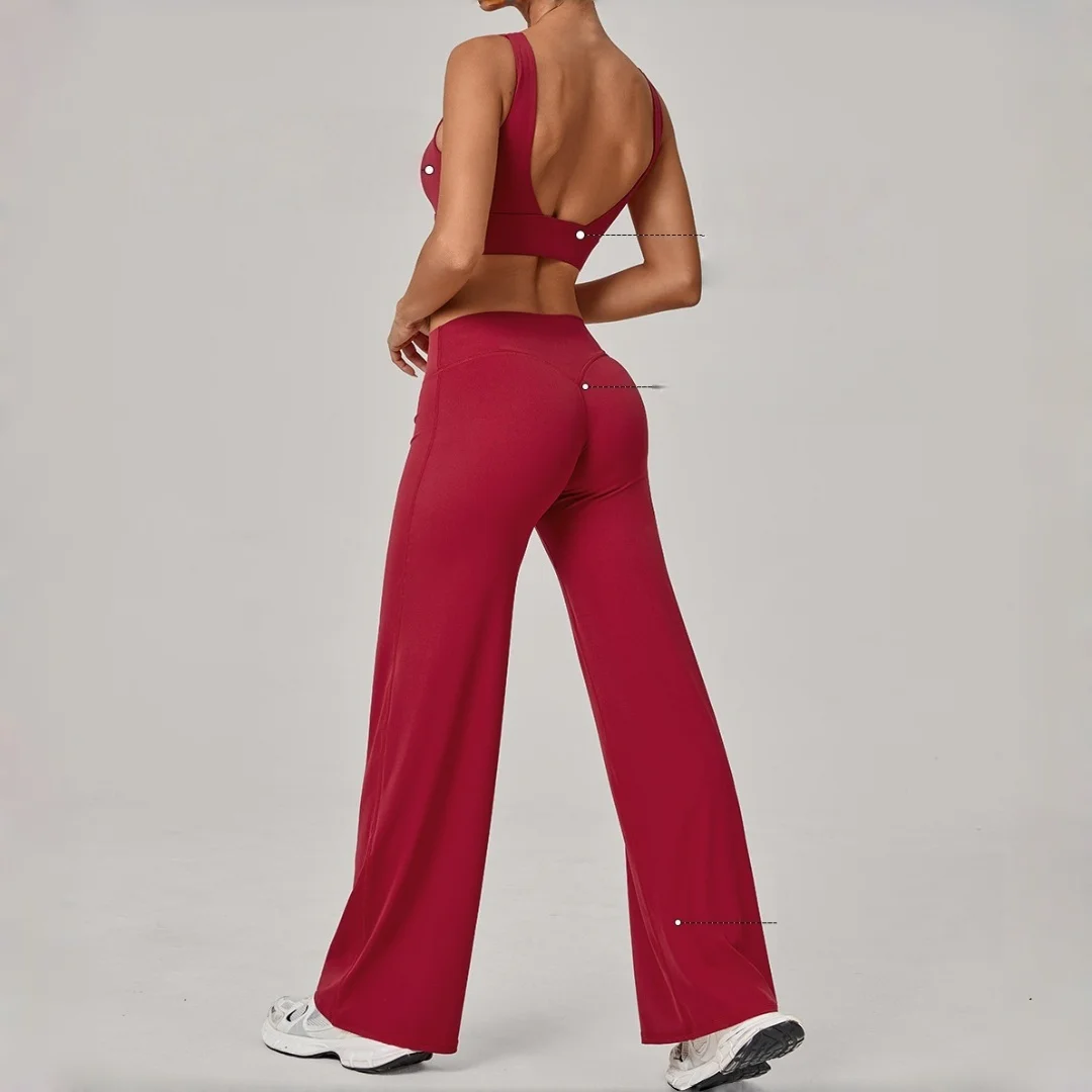 

Брюки с прямыми штанинами, комплекты для йоги, плотный быстросохнущий спортивный бюстгальтер для фитнеса, зимняя одежда для бега на открытом воздухе, спортивный костюм для йоги в тренажерном зале