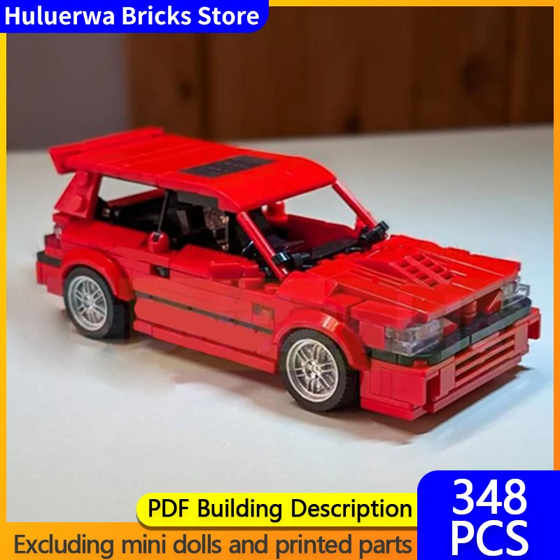 

Speed Racing Car Model MOC Building Bricks Pulsar GTi-R Racing Car Modular Technology Gifts Holiday Assemble Children Toys Suit
