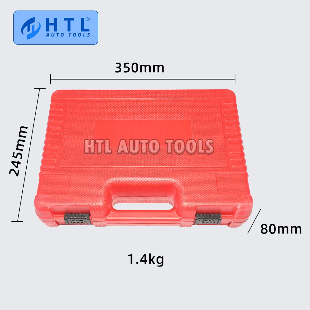 HTL 자동차 진단 도구, 자동차 핸드헬드 진공 피스톨 펌프 브레이크 블리더 어댑터, 유체 저장소 오일 테스터 도구 키트