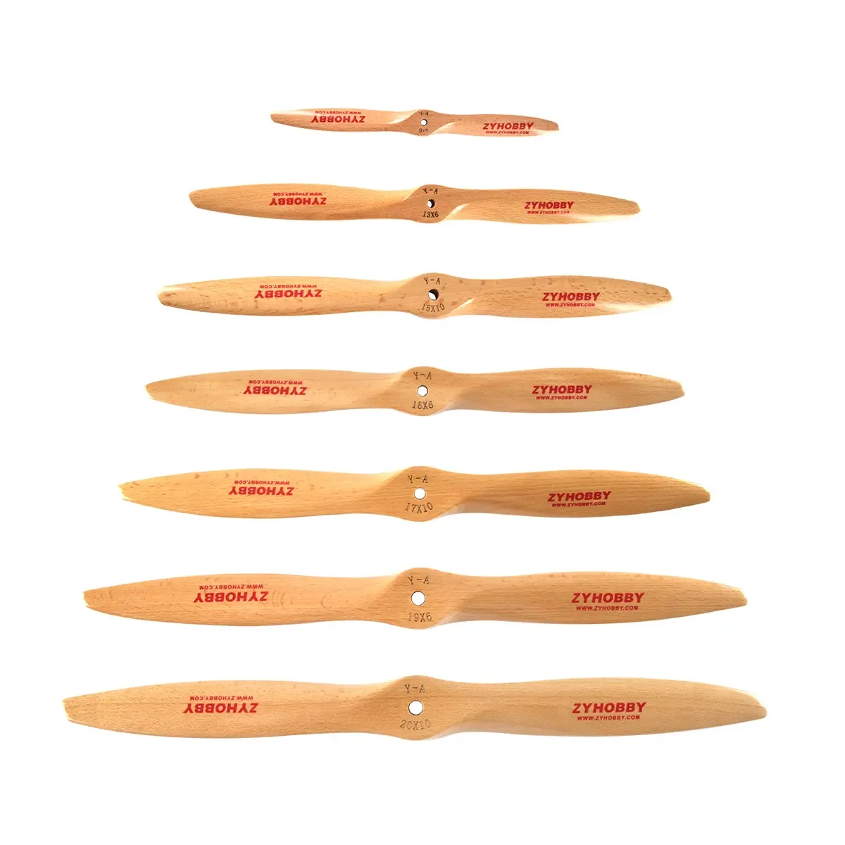 1Pc Wood Wooden Prop CW Propeller For Gasoline RC Airplane 20x8 22X8 22X10