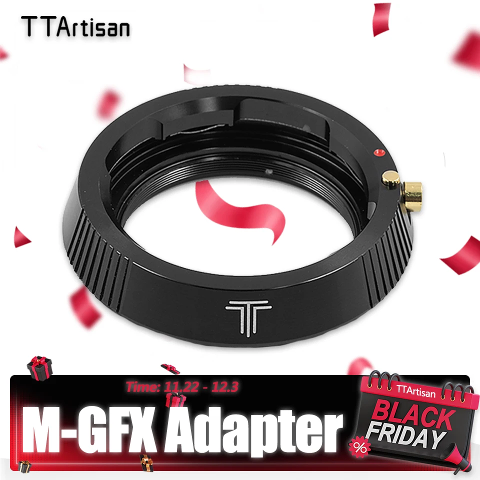 TTArtisan M-GFX Adapter Ring for Leica Voigtlander Zeiss M-mount to Fujifilm G-mount Mirrorless Camera Accessories GFX100 GFX50R