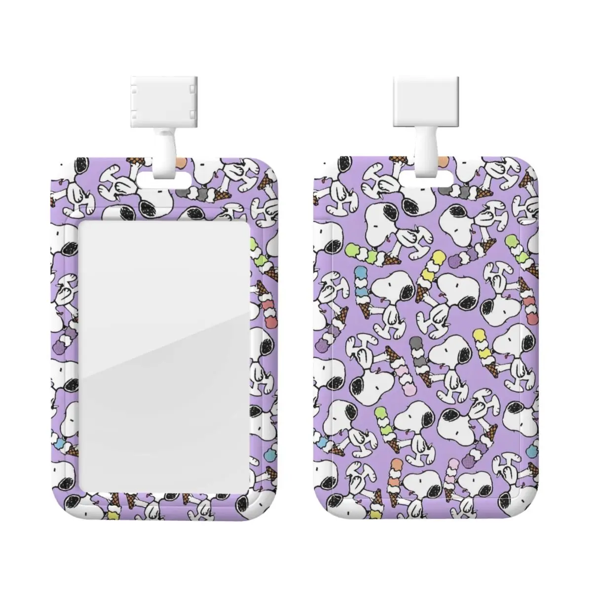 

Пользовательский держатель для бейджа с героями мультфильмов S-Snoopys, держатель для карточек для больниц, унисекс, шейный ремешок для врачей для держателей кредитных карт, шейный ремешок