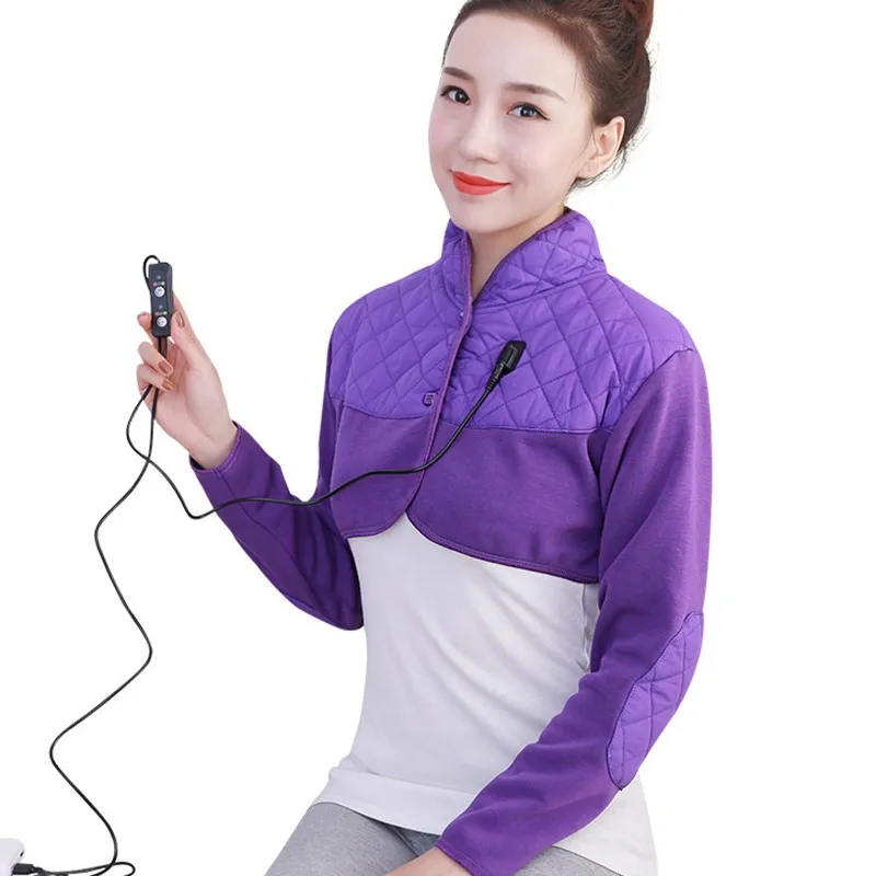 

Electric shoulder elbow pads warm heating shoulder neck set of bed shoulder week hot compress fever waistcoat cold shoulders