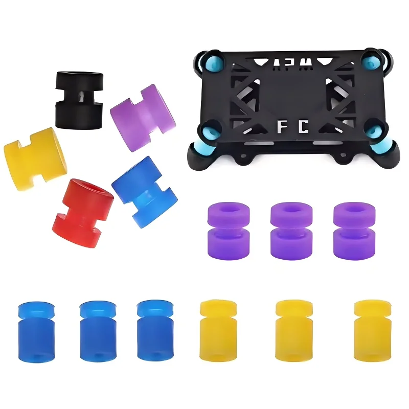 Xflight hobby 10 peças m3 amortecedor de borracha bolas de amortecimento de silicone para drone fpv quadricóptero controle de vôo f4 f7