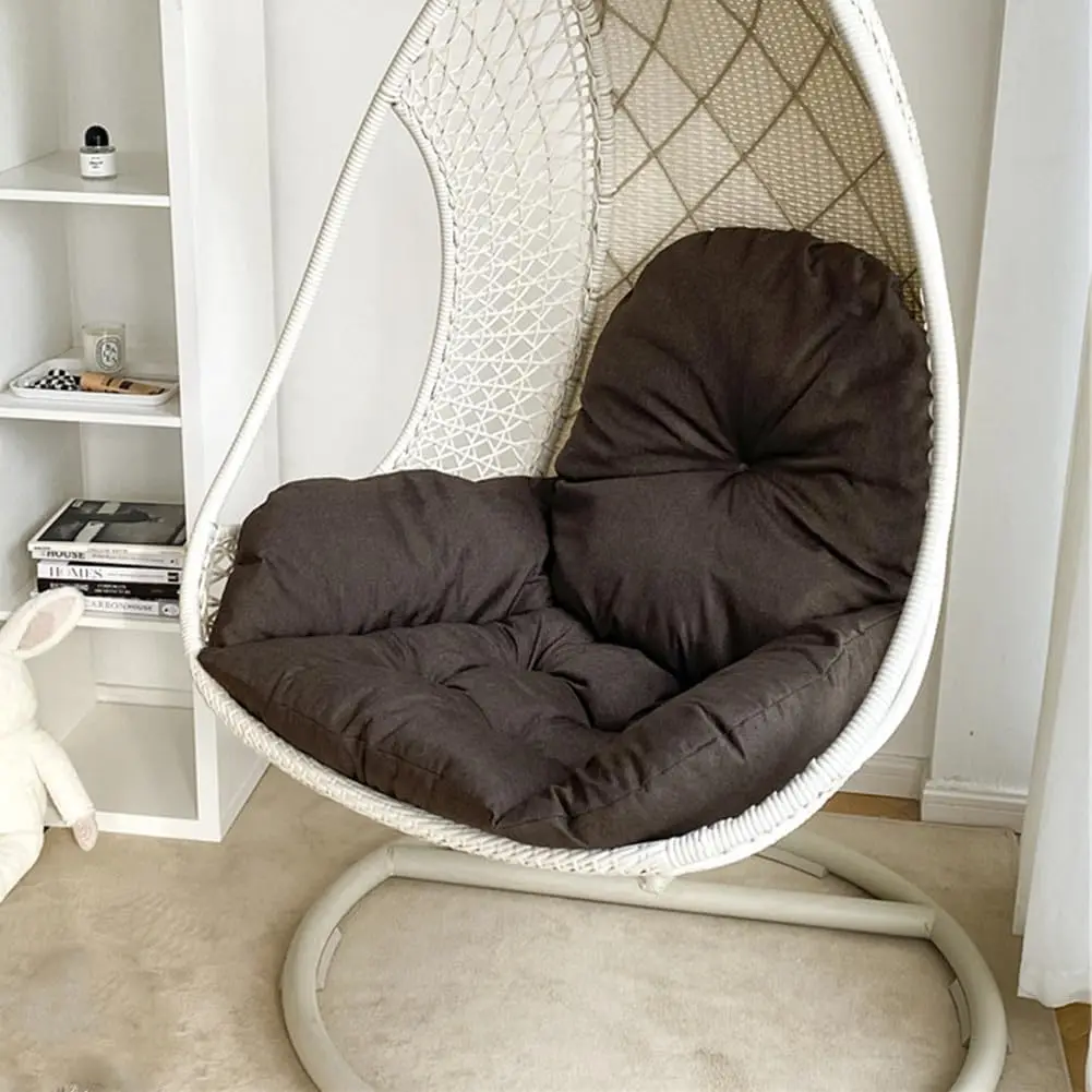 

Swing Egg Chair Cushion Thickened Hanging Basket Seat Cushion Washable Hammo Chair Cushion Outdoor Patio Hanging Chair Cushion