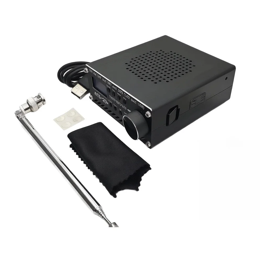 SI4732 ATS-20+ V2 Full Band Radio For R'eceiver For FM AM For MW SW SSB With BNC Interface For Type-C Portable Ham Tool