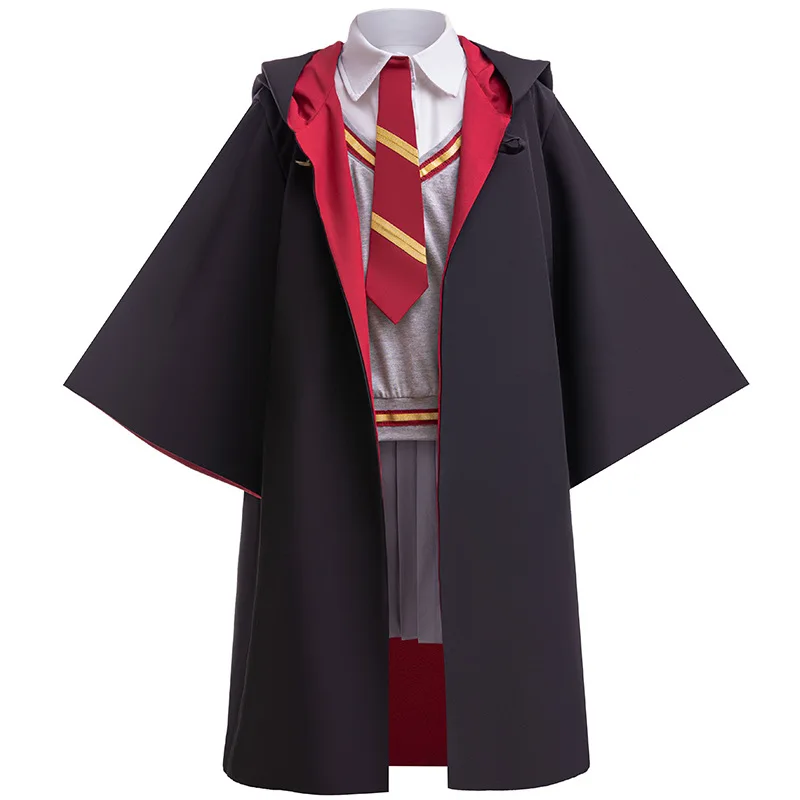 

Magician Cosplay Costume Christmas Preppy Style Campus Suit Cloak Stage Performance Kids Costume Movie Character Same Style