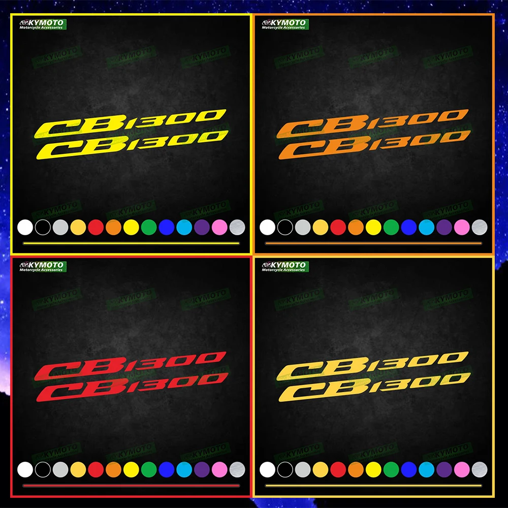 

For Honda CB 1300 CB1300 motorcycle accessories decals fairing windshield decoration helmet fuel tank engine logo sticker