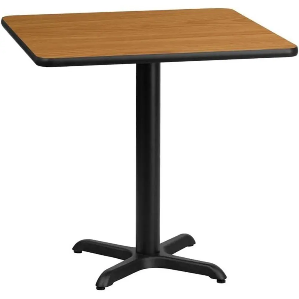 

24-квадратный обеденный стол из натурального черного цвета