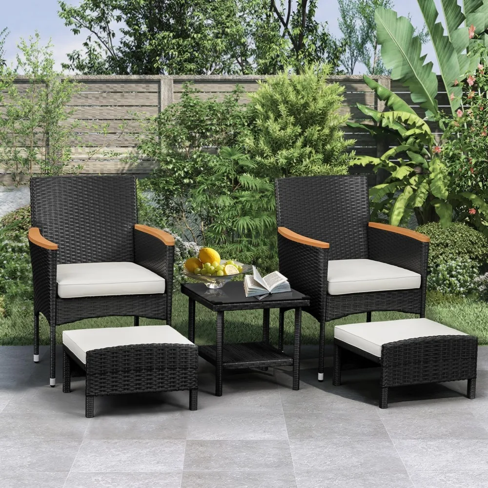 5 Pcs Outdoor Patio… - image