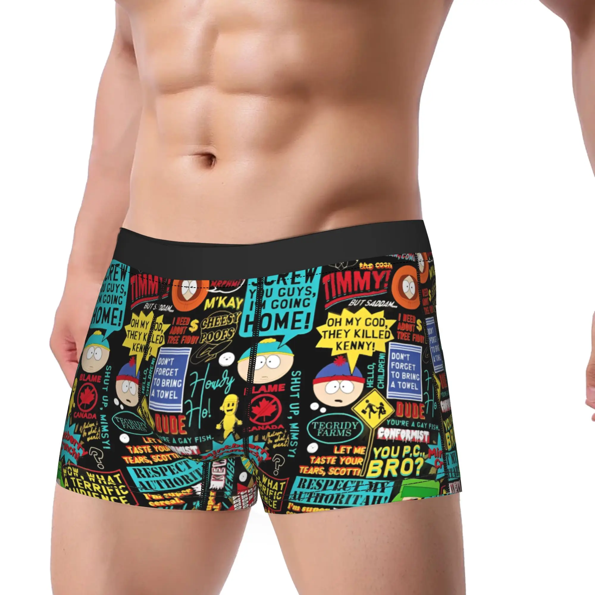 Southparked Accessories Boxers Shorts Fun Underwear  Boxer Shorts Gag Gifts For Men