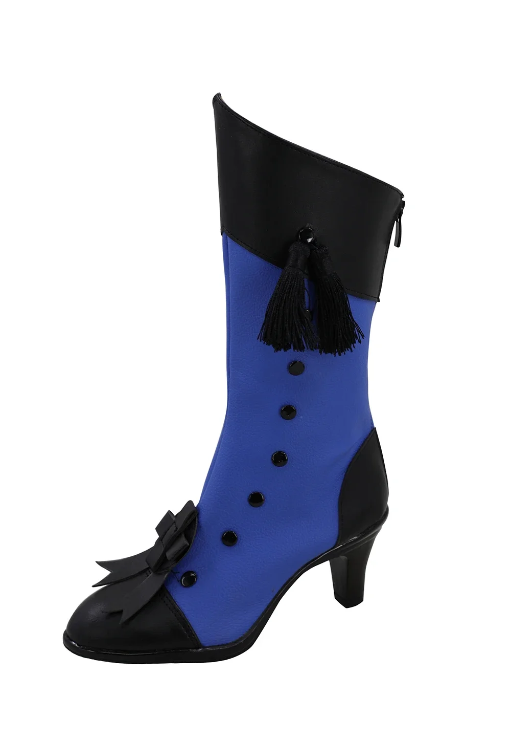 Bkack Butler Ciel Phantomhive blauwe schoenen cosplay Kuroshitsuji Ciel cosplay laarzen hoge hak schoenen op maat gemaakt unisex elke maat