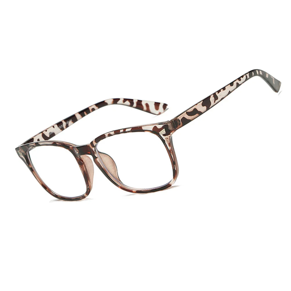 إطار نظارات مضاد للضوء الأزرق كلاسيكي مستوحى من النظارات خفيف الوزن ومريح مناسب للرجال والنساء في الأماكن المغلقة #6