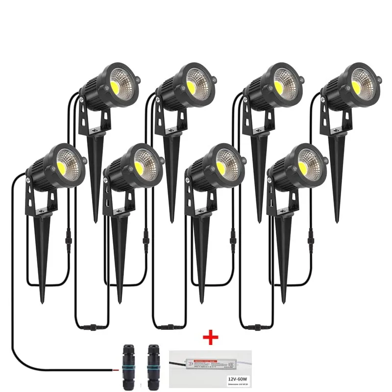 led-garden-spike-light-removable-2m-with-transformer-included-12w-18w-24w-30w-12v-220v-ip65-waterproof-lawn-path-spotlight
