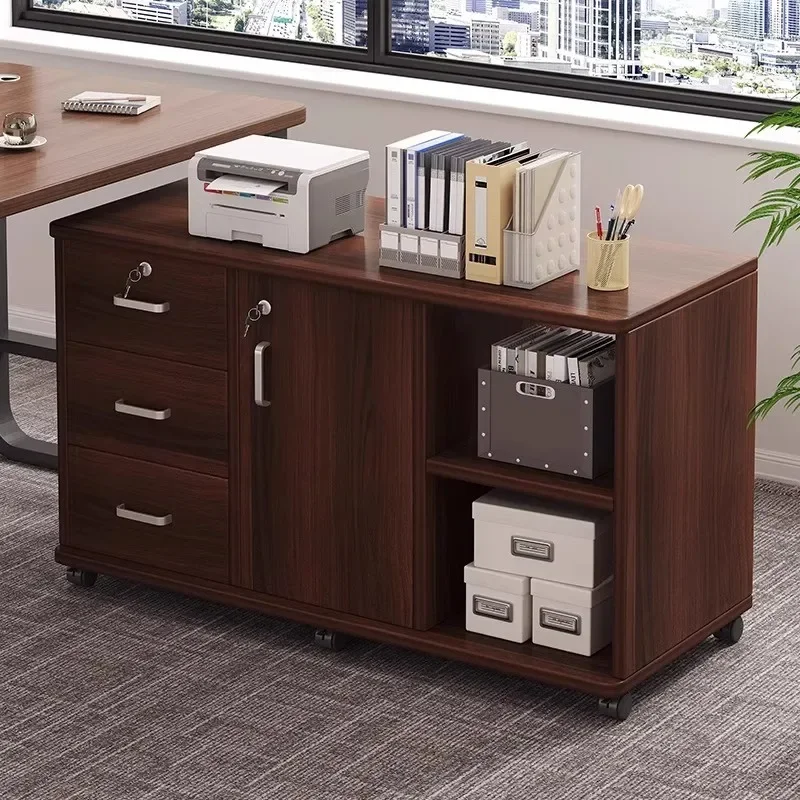 Office File Cabinet Under Desk Storage Cabinet Storage Drawer Cabinet Wooden Locker Locker