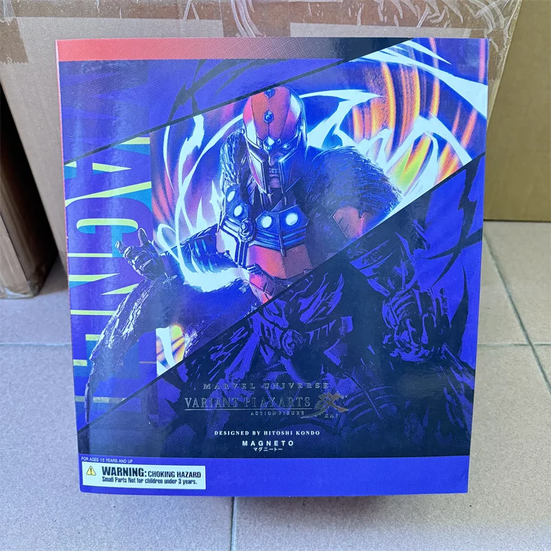 

PLAY ARTS 27cm X-men Magneto Max Eisenhardt Action Figure Model Toys