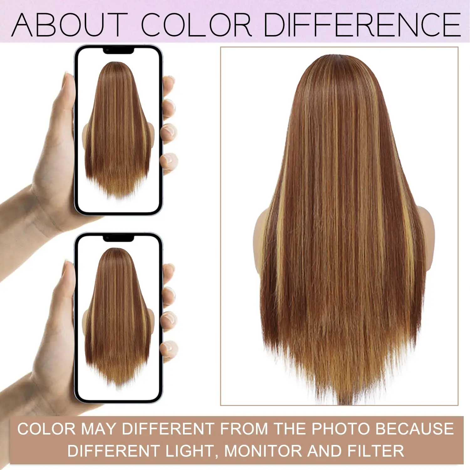 P4/27 Highlight Ombre Knochen Gerade 13x4 HD Spitze Frontal Perücken Menschliches Haar Brasilianische Honig Blonde Farbige menschliche Haar Perücke Für Frauen