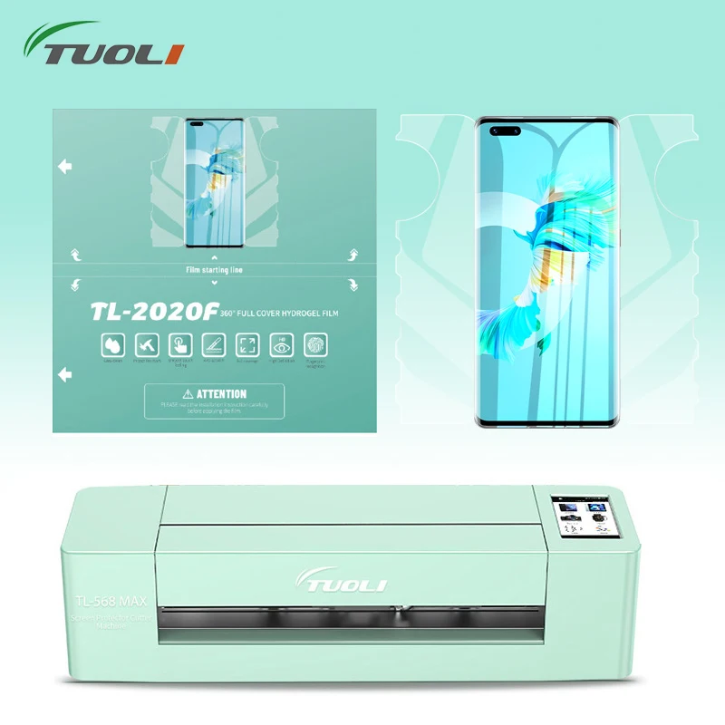 TUOLI 360° Full TPU Cover Flexible Hydrogel Front Back Screen Protector Pressure-resistant Repair Auto Film Sticker for TL168