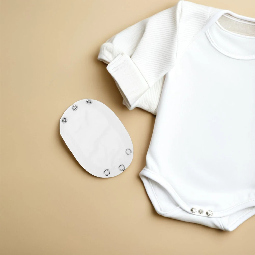 

2 Pieces Baby Grow Extender Double Layer 100 Cotton Soft Autumn Winter Wear Adjustable Length Extended Pad Set For Bodysuits