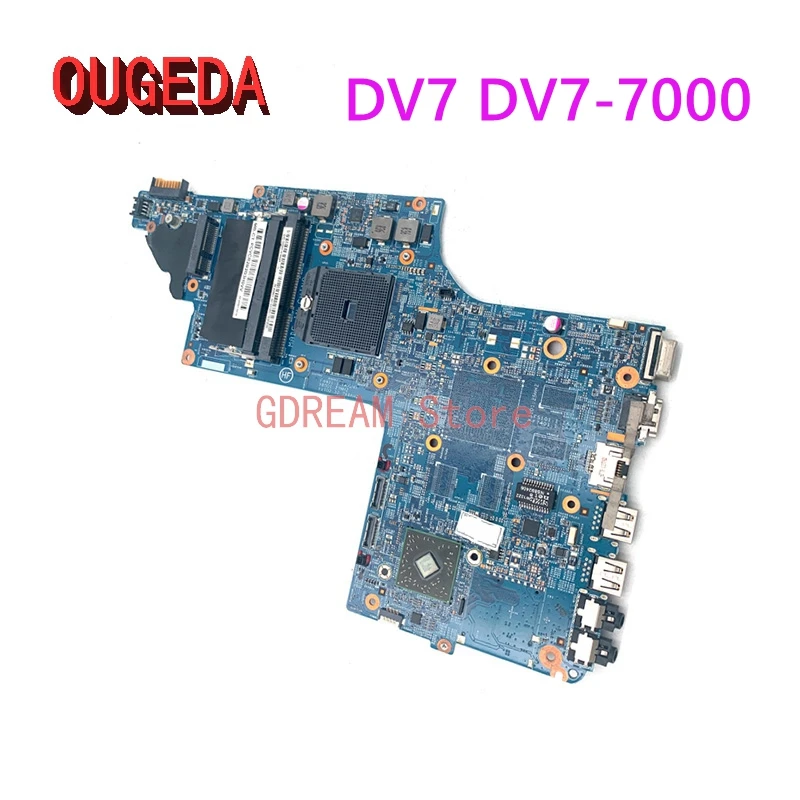 

OUGEDA 682220-001 682220-601 682220-501 main board For HP Pavilion DV7 DV7-7000 DV7-7115NR laptop motherboard DDR3 full tested