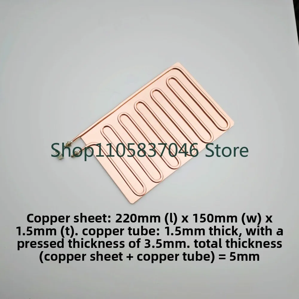 Tablet computer, mobile phone, copper dispersed hot water cooling chip, semiconductor liquid DIY water cooling, customized