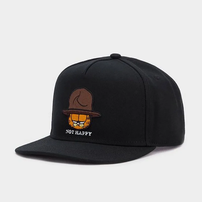 Nueva Gorra de Hip Hop Garfields, Gorra Casual para Cualquier Ocasión, Protección Solar para Pesca, Gorra con Visera para Mujer, Sombrero de Protección para la Playa y Actividades al Aire Libre