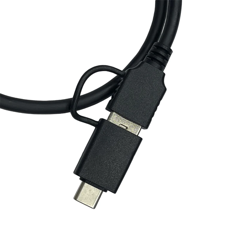 1Pcs Dual Head USB 3.0 Type-C To SATA Adapter 2.5 Inches Hard Disk Laptop Connector Notebook Computer PC Desktop SSD Driver