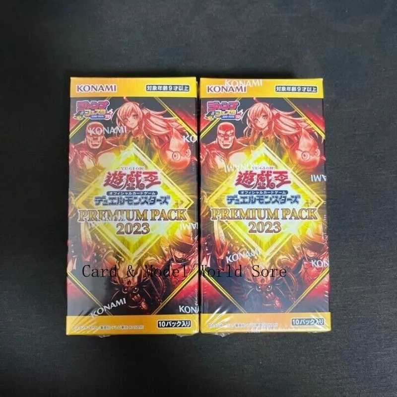 YuGiOh Konami Official Card Jump Festa 2023 Limited Premium Pack 2023 Box x2 Japanese Sealed Original Yu-Gi-Oh Box