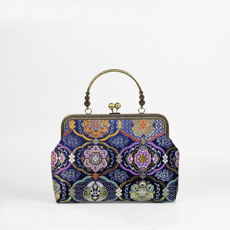 

Классическая винтажная сумка в стиле фэншуй, женская сумка-тоут, женская сумка, оригинальная сумка ручной работы с цепочкой и ремешком, подарок для матери, хорошо сумки