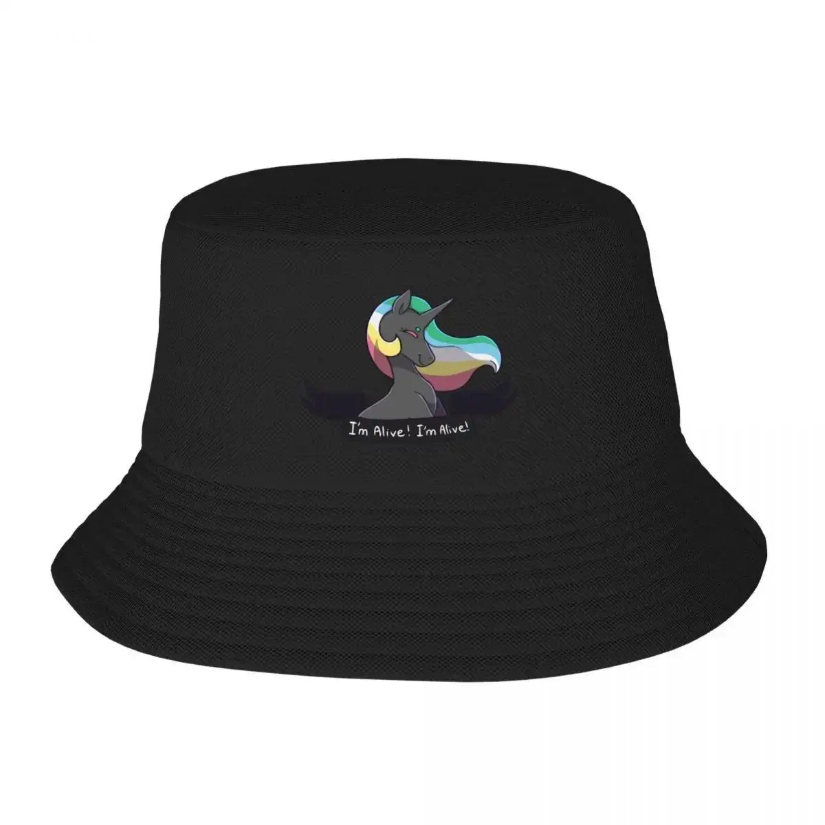 Pride Unicorn (disability) Bucket Hat foam party Hat Luxury Hat Hip Hop Luxury Brand Men Hats Women's