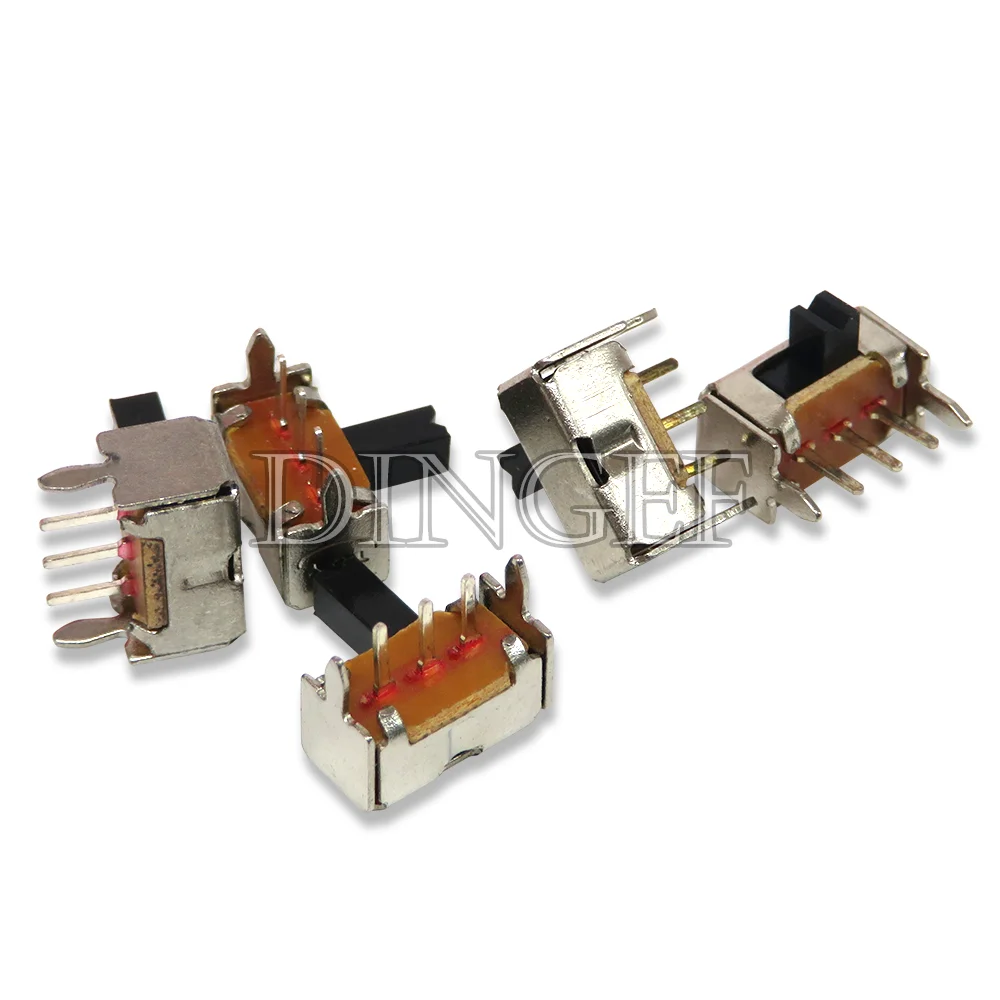 20pcs Toggle switch SK12D07VG 2/3/4/5/6mm SS12D07VG3 SK12D07VG4 stents Small toggle switch high Miniature Slide Switch Side Knob