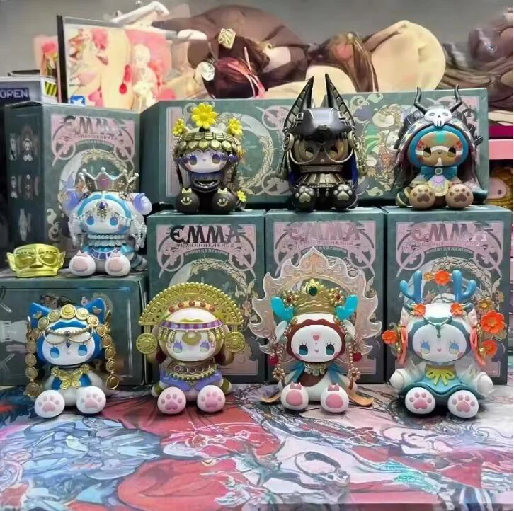 Original Emma Secret Forest Time River Blind Box Niedliche Actionfigur Schreibtischdekoration Raumdekoration Spielzeug Geburtstags-Überraschungsbox