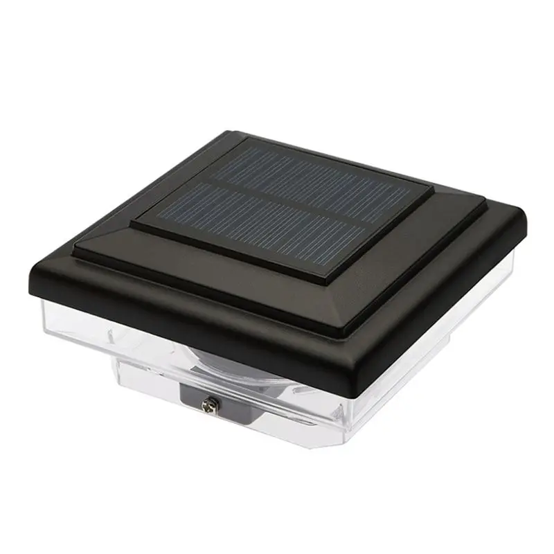 

Изысканное и элегантное теплое солнечное освещение для столбов ограждений на террасе, водонепроницаемый светильник для уличных столбов.