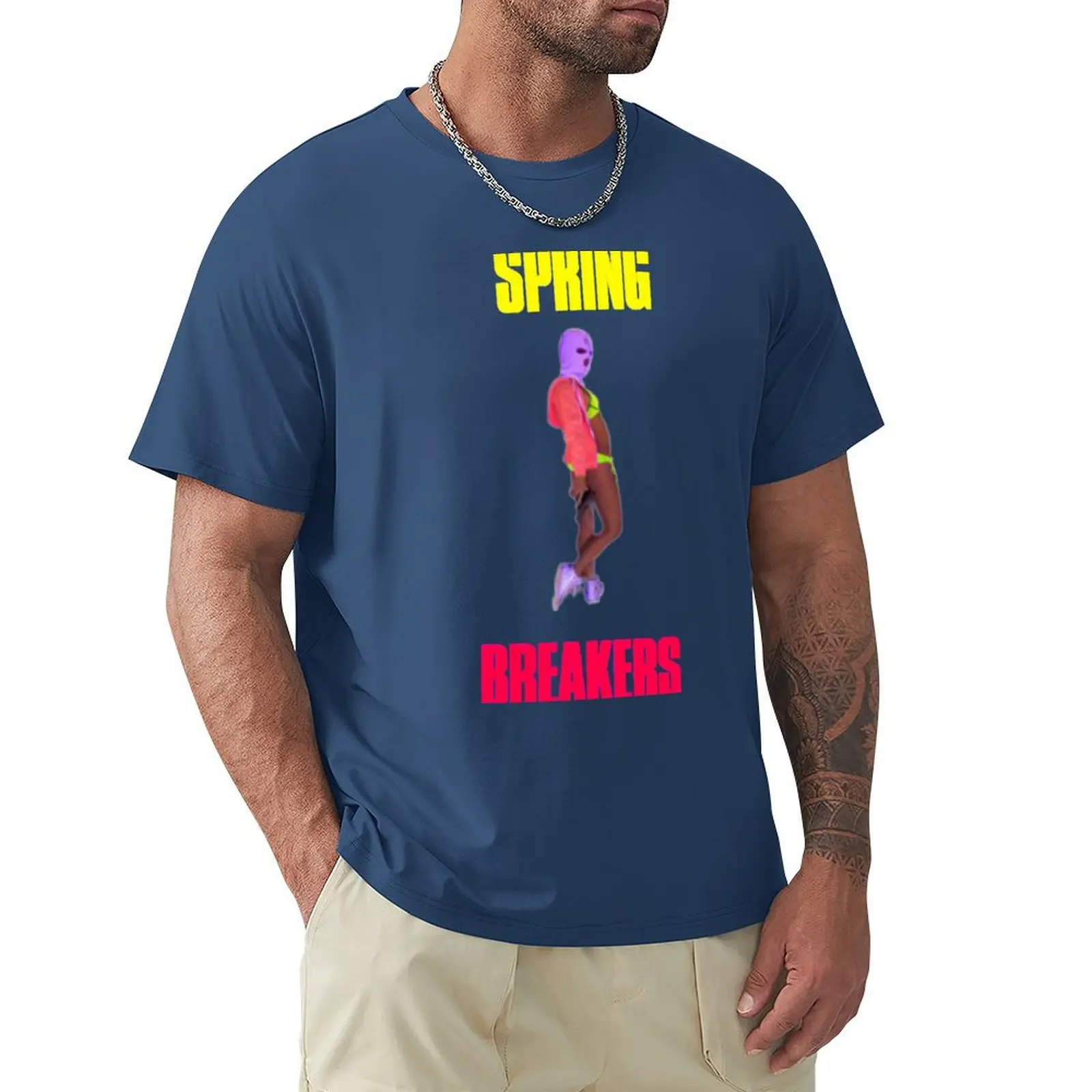 Spring Breakers Logo And Spring Breaker T-Shirt customizeds korean fashion cute clothes men clothes