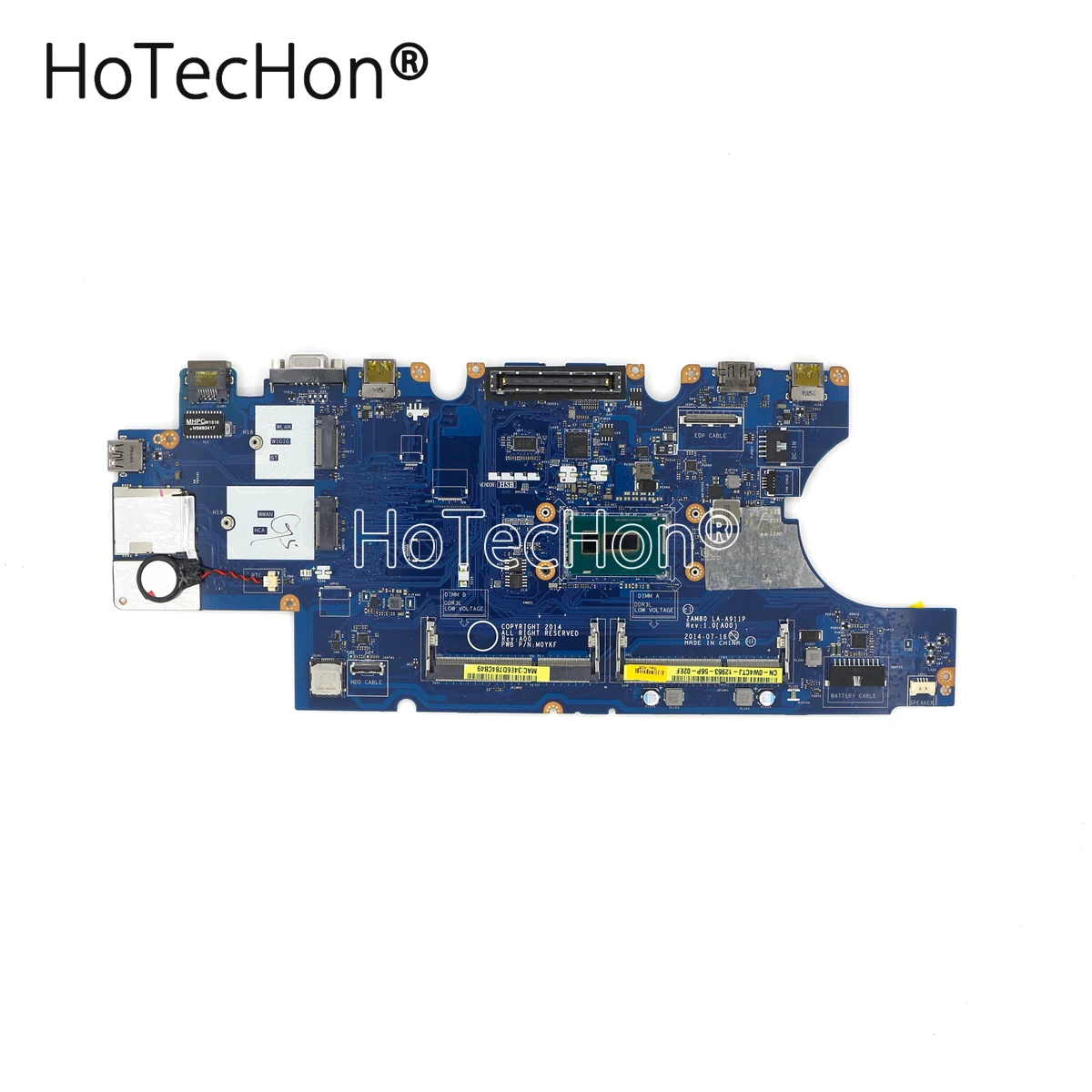 W4CTJ - Motherboard LA-A911P w/ i5-5300U for Dell Latitude E5550