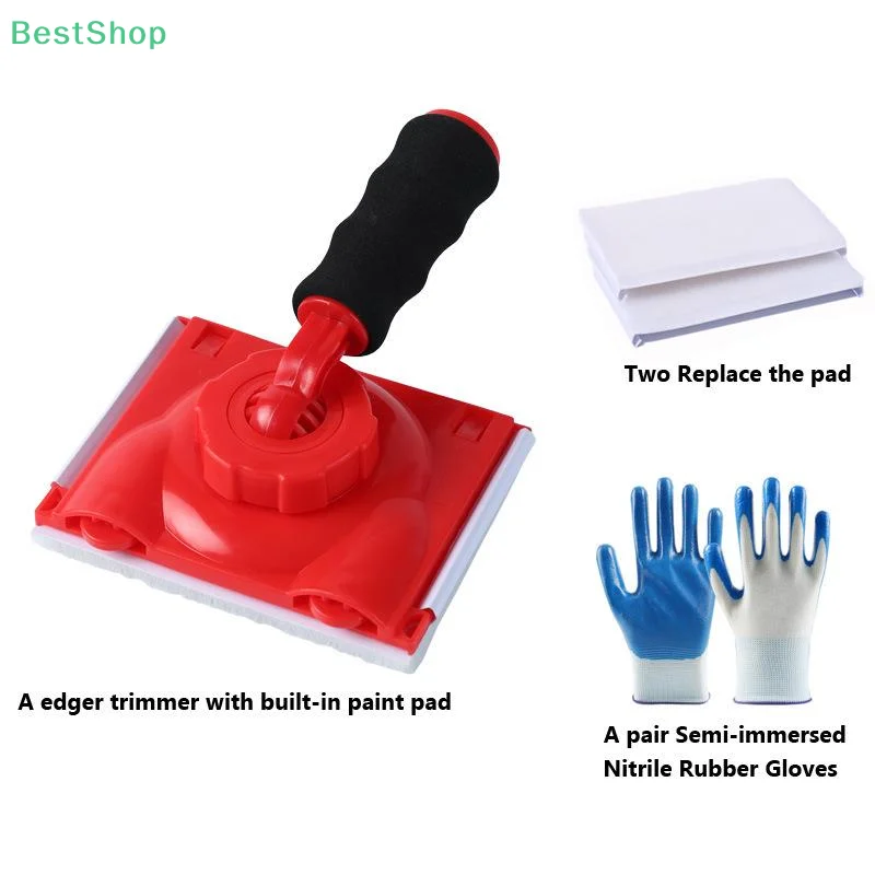 ♥Multifunctional Wall Ceiling Corner Painting Brush Professional Latex Paint Edger Brushes Trimmer Tools