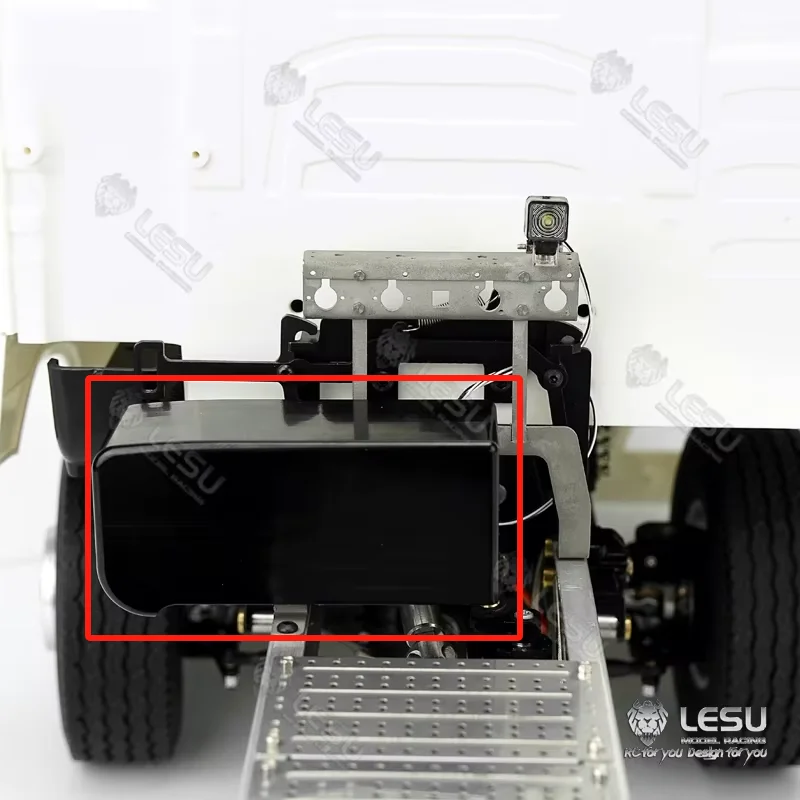 LESU 1/14 Tamiya heavy tractor truck model toy FH12 FH16 battery box G-6246 simulation accessories