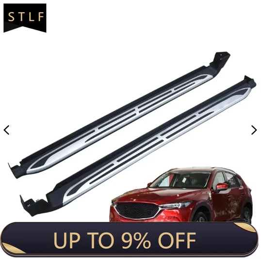 

Aluminum Running Boards Side Steps for CX5 2017-2025 Auto Replacement