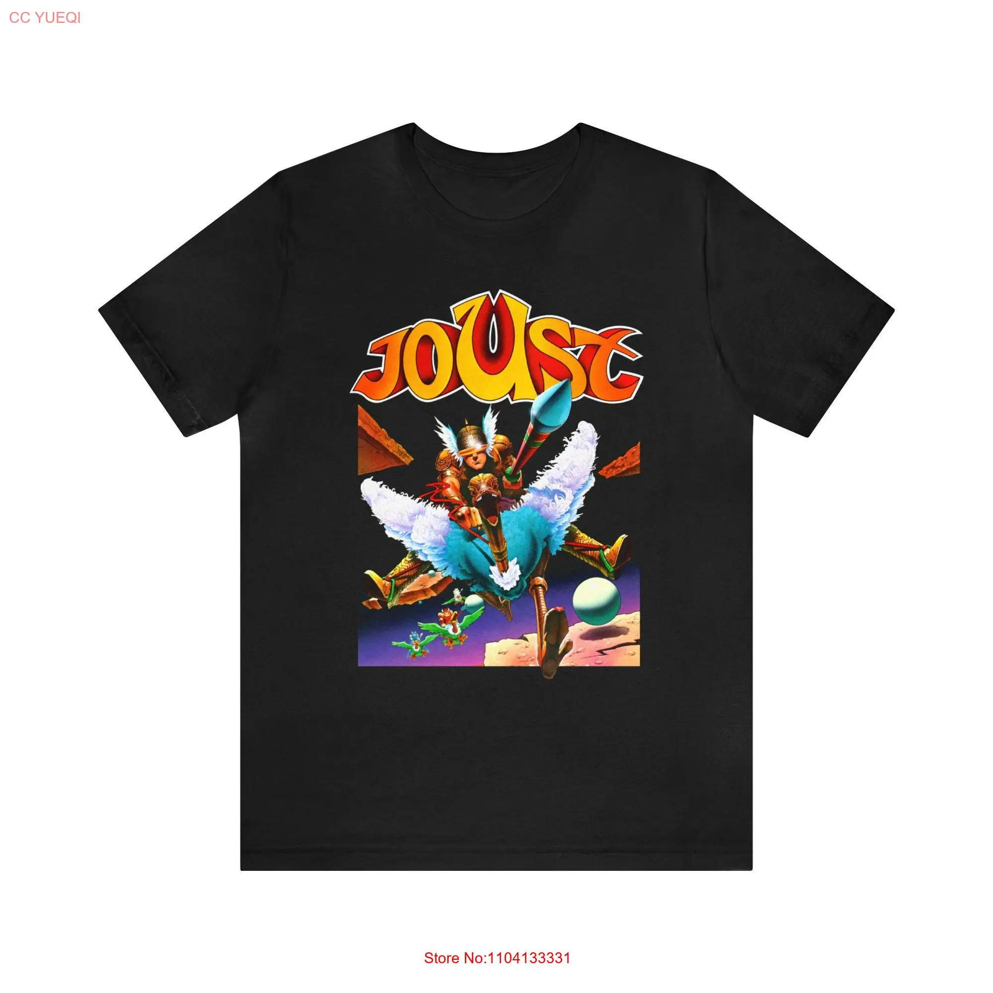 Joust Williams Arcade T Shirt long or short sleeves